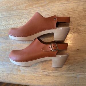 Bryr Suzie Mid Heel Whiskey - Like New